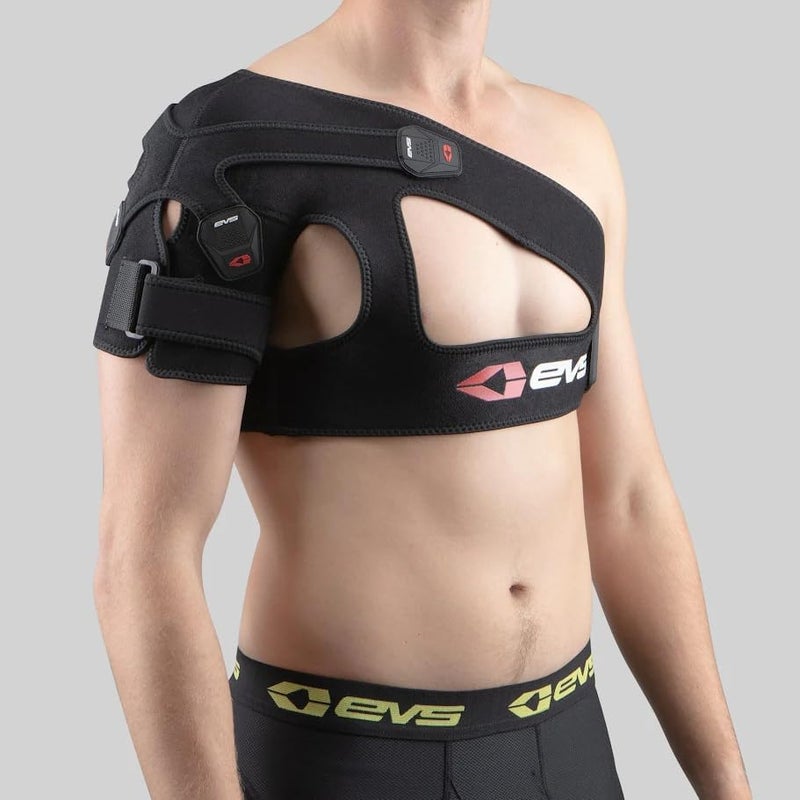 EVS Sports SB03 Shoulder Brace for Rotator Cuff Support - Black, X-Large - Image 2
